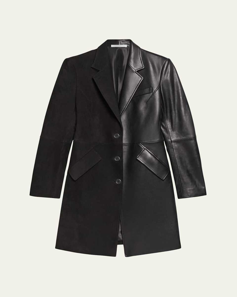 Sculpted Leather Apex Coat